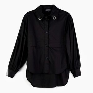 HFR x Megan Renee Stretch Poplin Button-Down